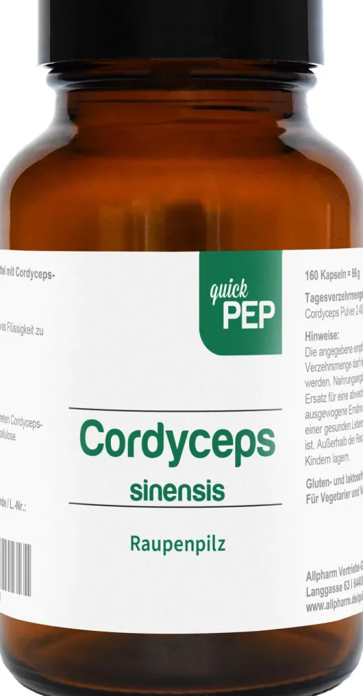 QuickPep Cordyceps 160 Kapseln