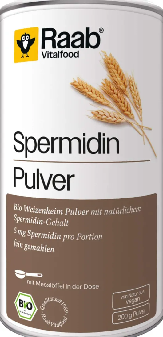 Raab Vitalfood Bio Spermidin Pulver 200 G