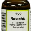 Ratanhia F Komplex Nr. 222 20 ml Dilution