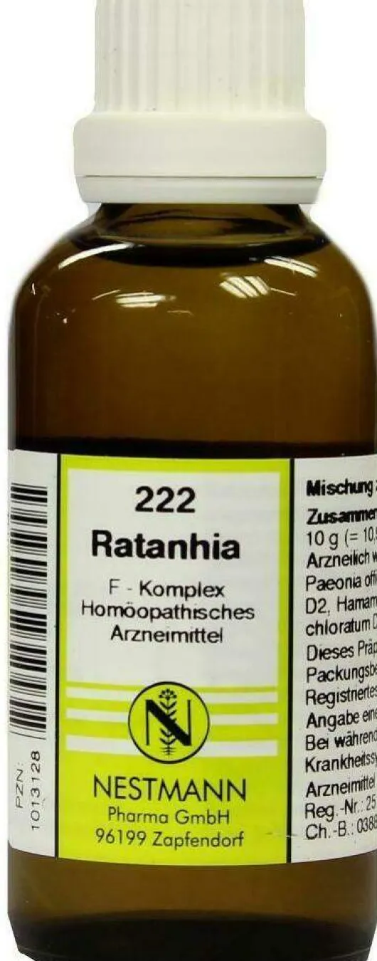 Ratanhia F Komplex Nr. 222 50 ml Dilution