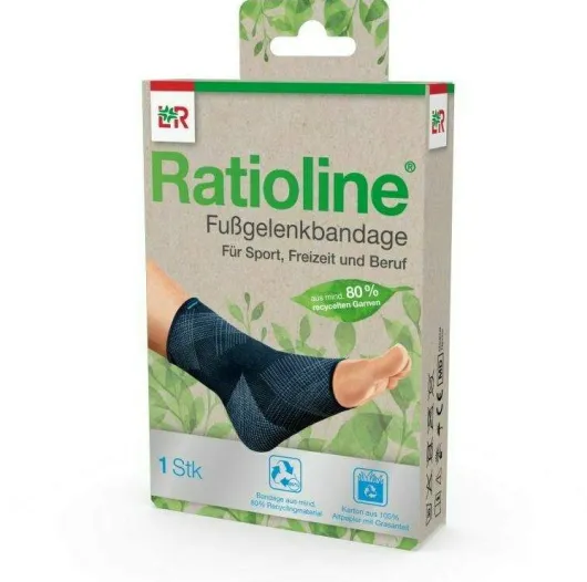 Ratioline Fußgelenkbandage Gr.S