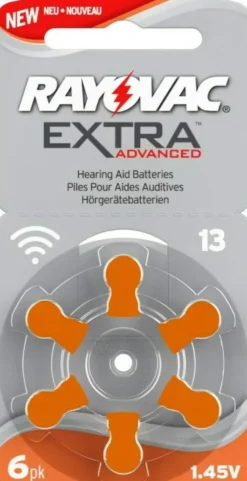 Rayovac Hörgerätebatterien 13 orange