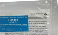 Rebasit Indikatorpapier 52 Teststreifen