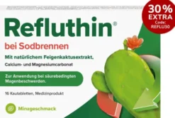 Refluthin Kautabletten Minzgeschmack 16 Stück