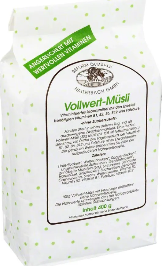 Reform Mühle 400 G Vollwert Müsli Mit Wertvollen Vitaminen