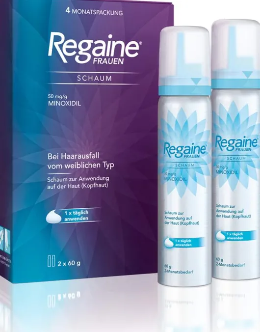 Regaine Frauen Schaum 2 x 60 g
