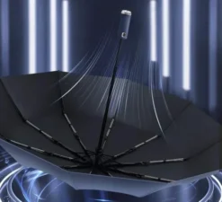 Regenschirm mit LED automatisch verschließbar 1 Stück
