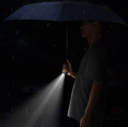 Regenschirm mit LED automatisch verschließbar 1 Stück