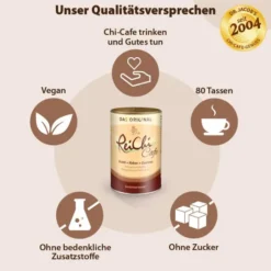 Reichi Cafe Reishi - Pilz Kaffee Kokos Vegan 400 G Pulver