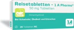 Reisetabletten 1A Pharma 20 Tabletten
