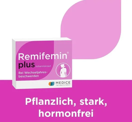 Remifemin Plus Johanniskraut 60 Filmtabletten