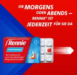 Rennie Pfefferminz 60 Kautabletten