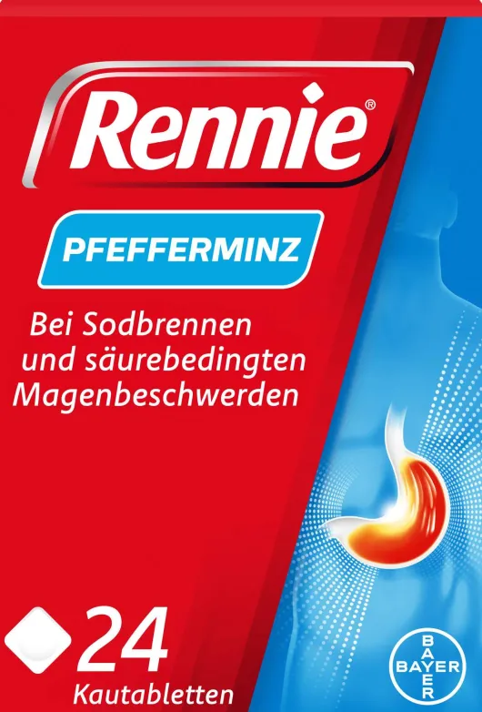 Rennie Pfefferminz 24 Kautabletten