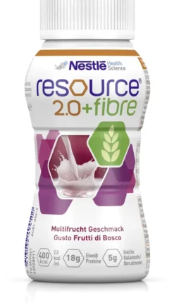 Resource 2.0 Fibre Multifrucht 4 X 200 ml Flüssigkeit