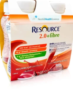 Resource 2.0 Fibre Multifrucht 4 X 200 ml Flüssigkeit