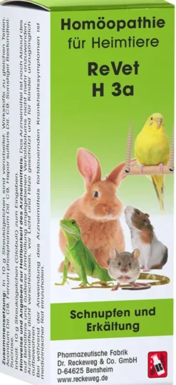 Revet H 3a Globuli F.Heimtiere 10g