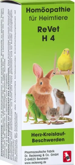 Revet H 4 Globuli F.Heimtiere 10g