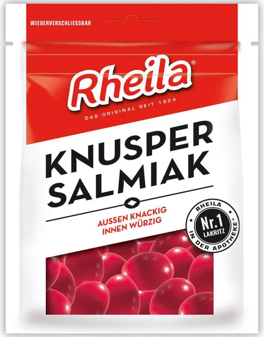 Rheila Knusper Salmiak Mit Zucker 90 G Bonbons