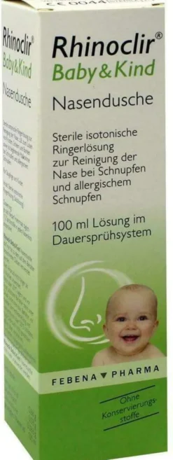 Rhinoclir Baby und Kind Nasendusche 100 ml Lösung