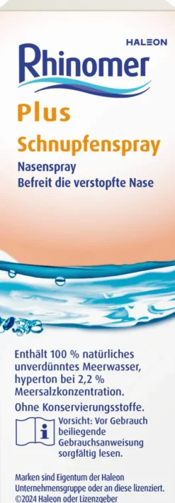Rhinomer Plus 20 ml Schnupfenspray
