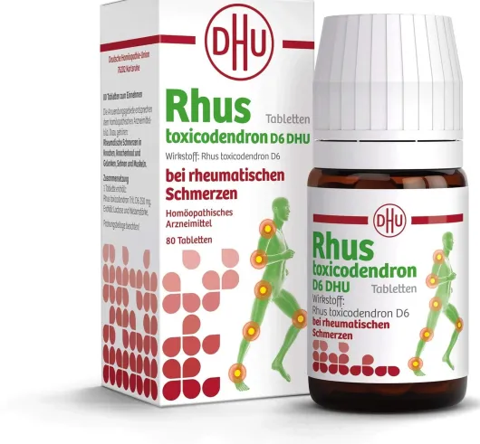 Rhus tox. D6 80 Tabletten DHU