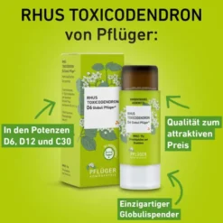 Rhus Toxicodendron C 30 Globuli Pflüger Globulispender 10 g