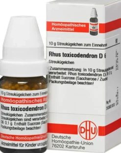 Rhus toxicodendron D6 DHU 10 g Globuli