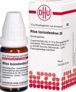Rhus toxicodendron D6 DHU 10 g Globuli