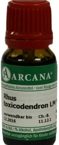Rhus Toxicodendron Lm 6 Dilution 10 ml
