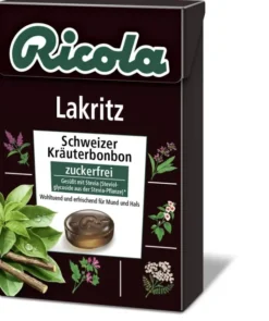 Ricola Lakritz Bonbons Zuckerfrei 50 G Box