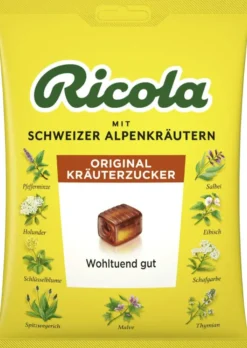 Ricola Mit Zucker Kräuter Bonbons 75 G