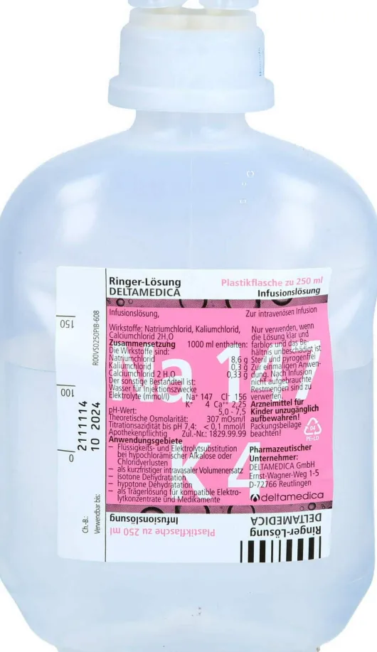Ringer Lösung Alleman Plastik