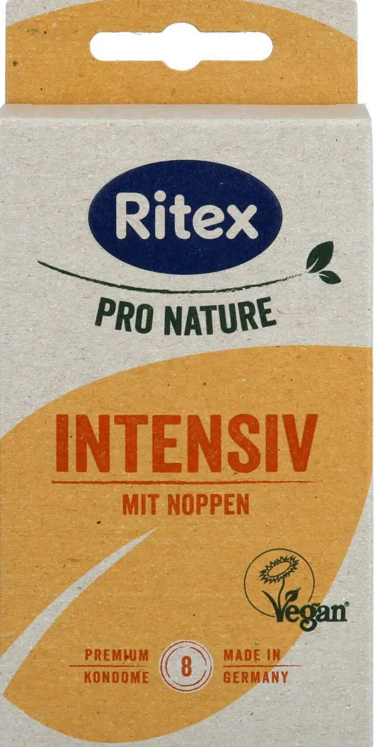 Ritex Pro Nature Intensiv Vegan Kondome 8 Stück