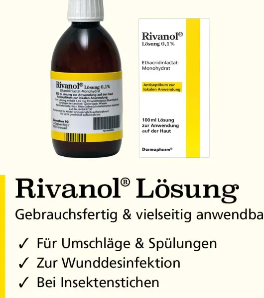 Rivanol Lösung 0,1% 300 ml
