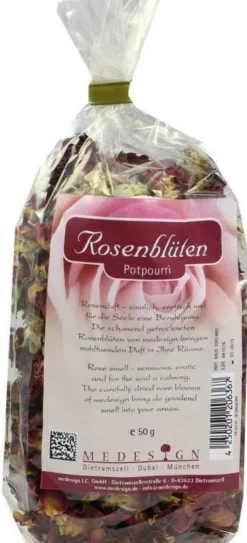 Rosenblüten Lose 50 G