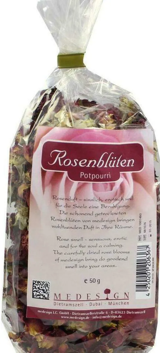 Rosenblüten Lose 50 G