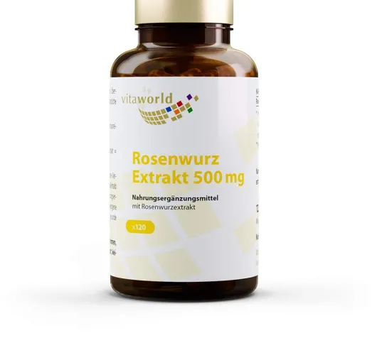 Rosenwurz Extrakt 500 mg 120 Kapseln