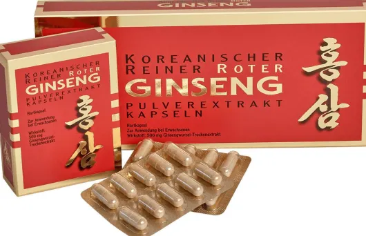 Roter Ginseng Extrakt 90 Kapseln