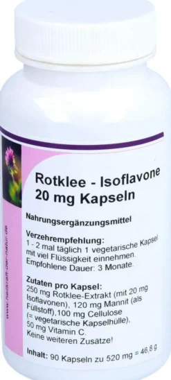 Rotklee Isoflavon 20 mg Kapseln