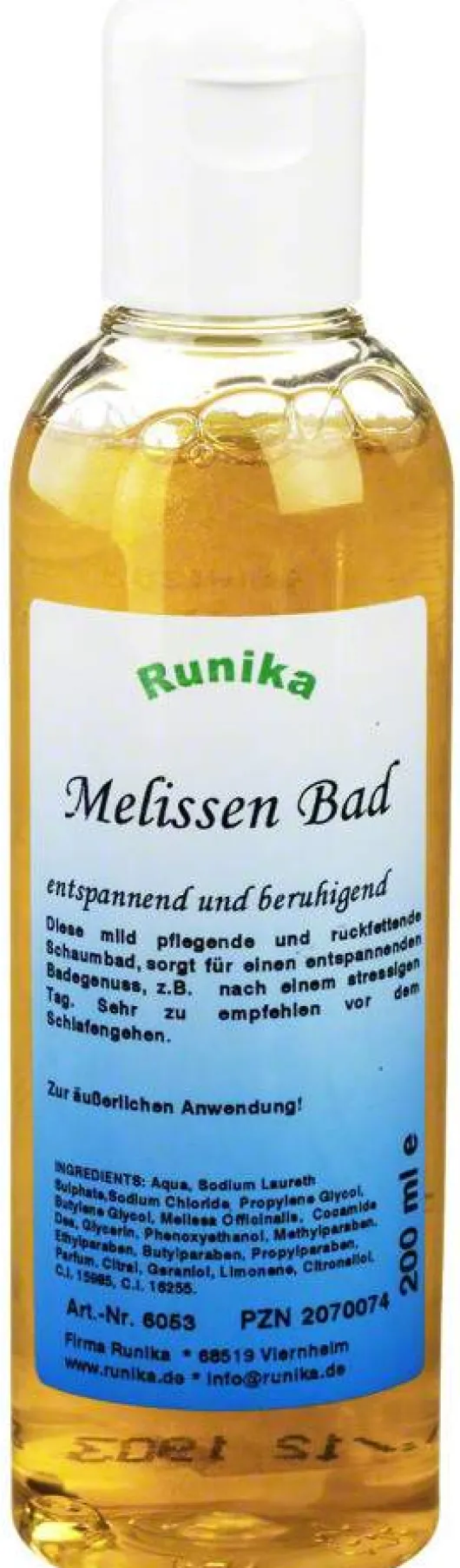 Runika Melissen Bad 200 ml