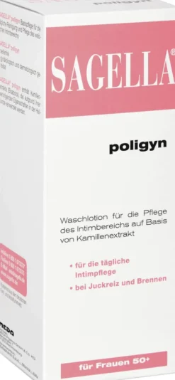 Sagella Poligyn 250 ml Intimwaschlotion Für Frauen 50+