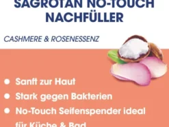 Sagrotan No Touch Nachfüller Cashmere & Rosenes 250 Ml...