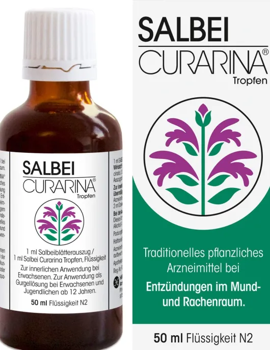 Salbei Curarina 50 ml Tropfen