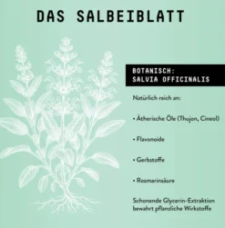 Salbei Extrakt Kräuter Tropfen alkoholfrei 100 ml