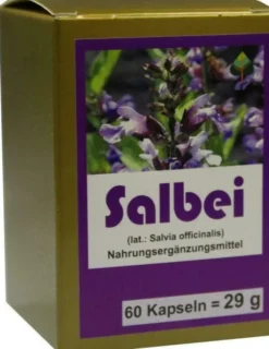 Salbei Kapseln Nahrungsergänzugsmittel 60 Stück