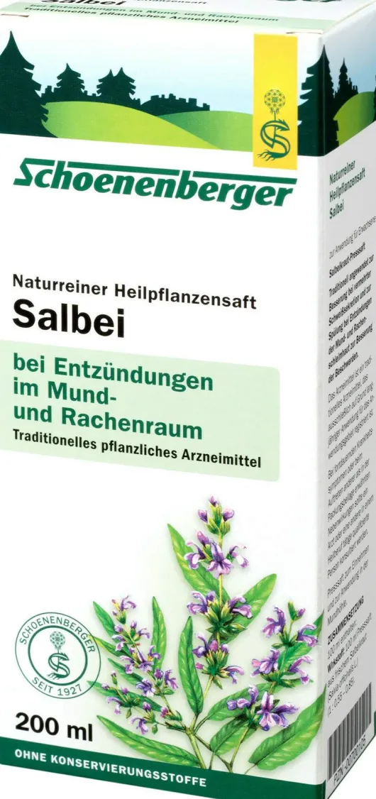 Salbei Saft Schoenenberger 200 ml