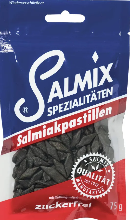 Salmix Salmiakpastillen Zuckerfrei 75 G