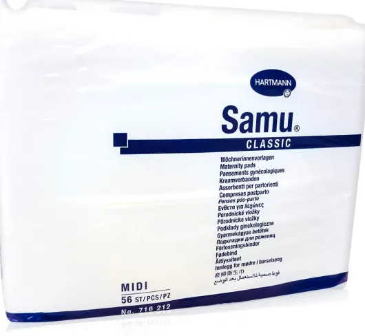 Samu Wöchnerinnen Vorlagen Classic Midi 11 X 30 cm 56 Stück