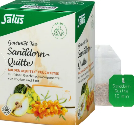 Sanddorn Quitte Gourmet Salus Aquitta 15 Filterbeutel