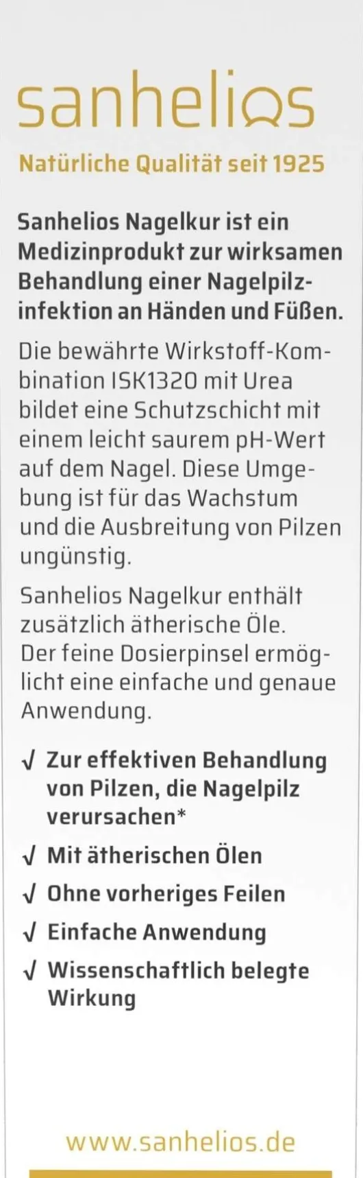 Sanhelios Nagelkur 10 ml Lösung